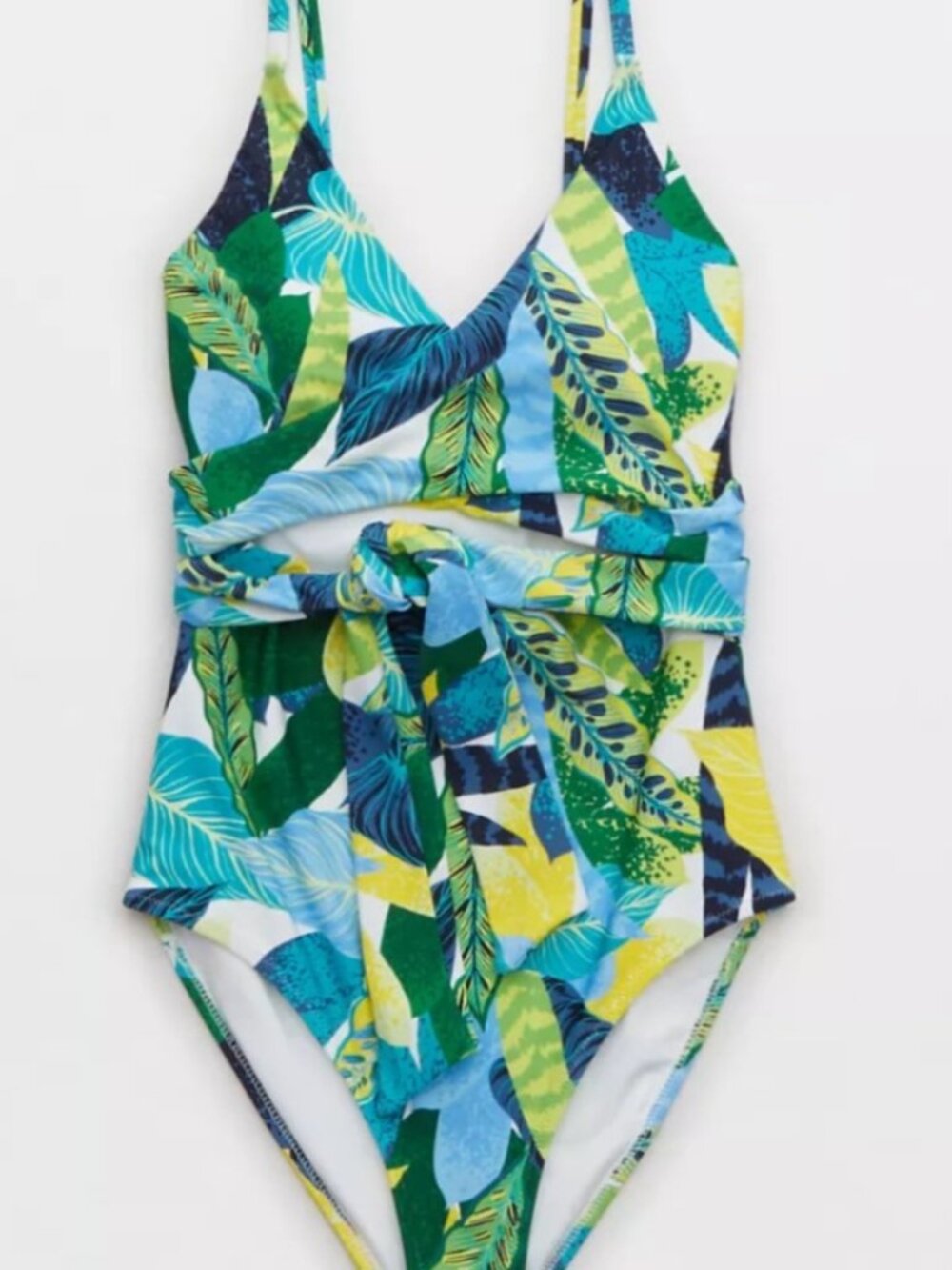 NWT Aerie One Piece Wrap Swim Suit